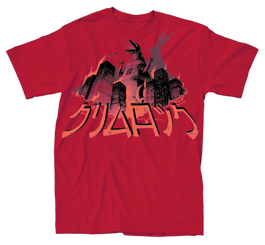 Transformers Gurimurokku Red T-Shirt Large