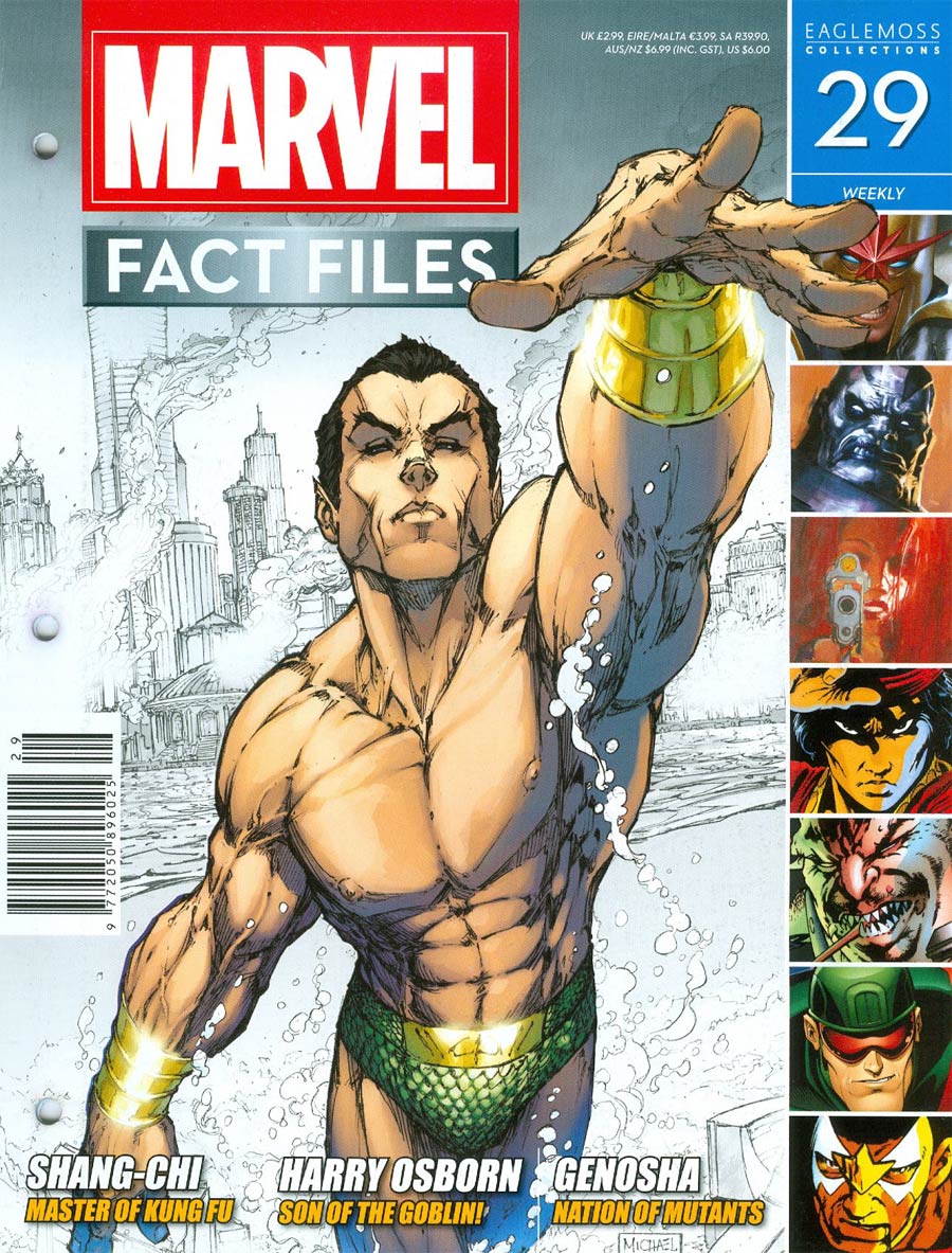 Marvel Fact Files #29 Sub-Mariner