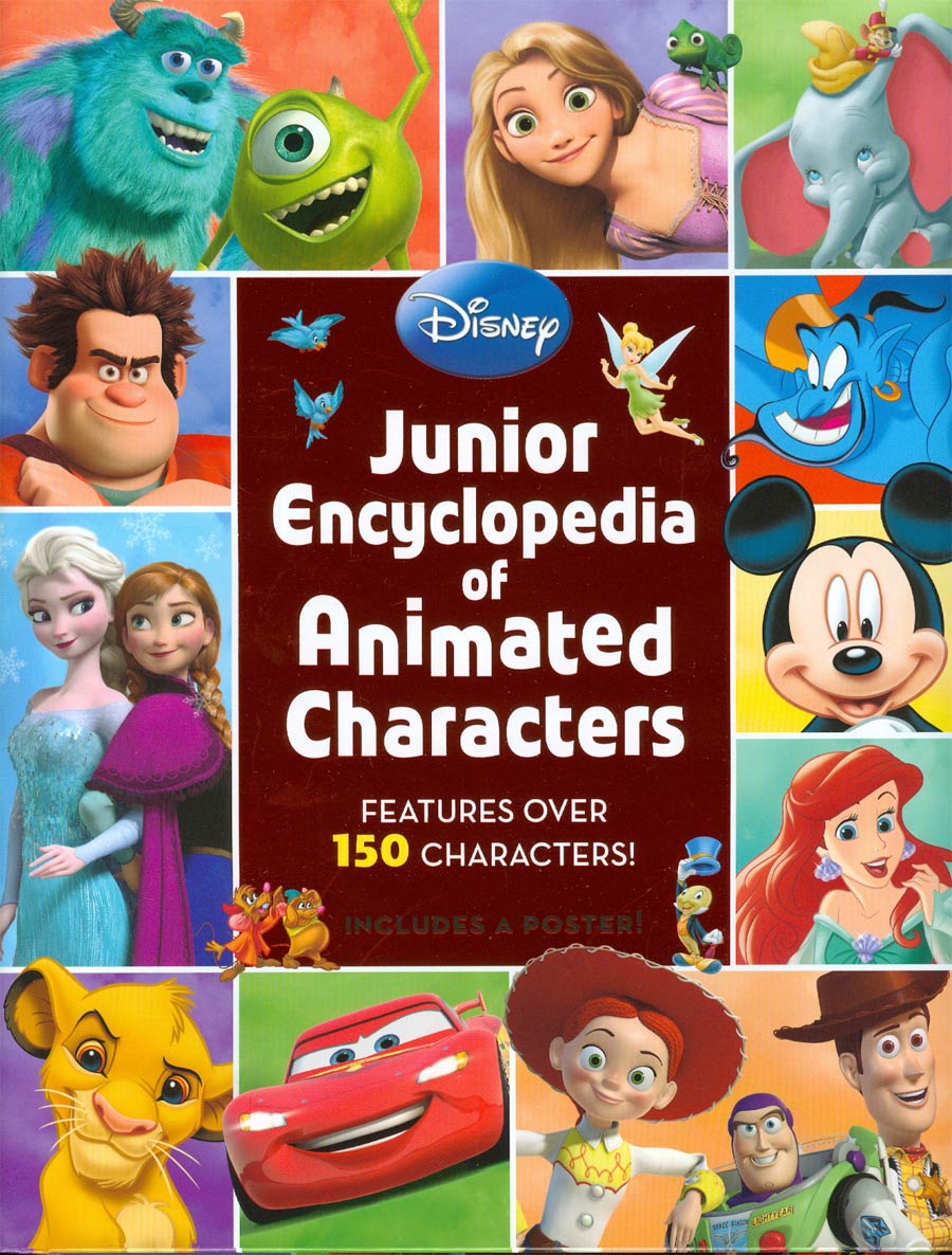 Disney Junior Encyclopedia Of Animated Characters HC