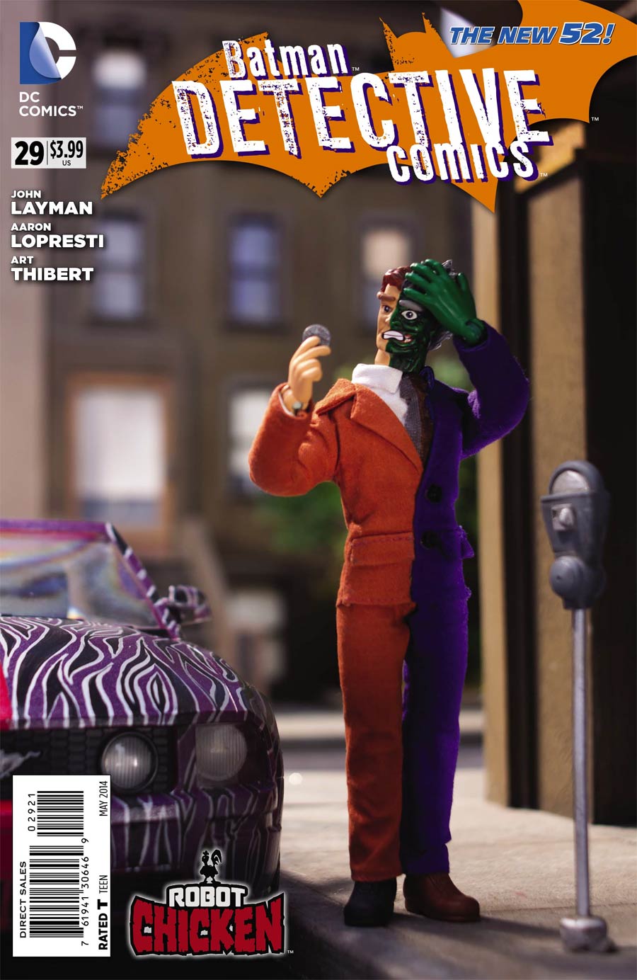 Detective Comics Vol 2 #29 Cover D Incentive Robot Chicken Variant Cover (Gothtopia Tie-In)