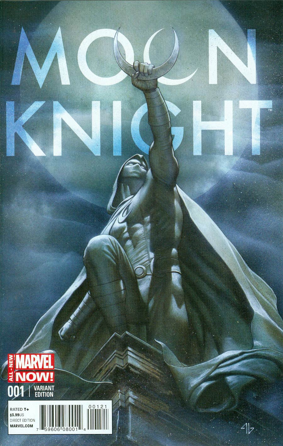 Moon Knight Vol 7 #1 Cover D Incentive Adi Granov Variant Cover