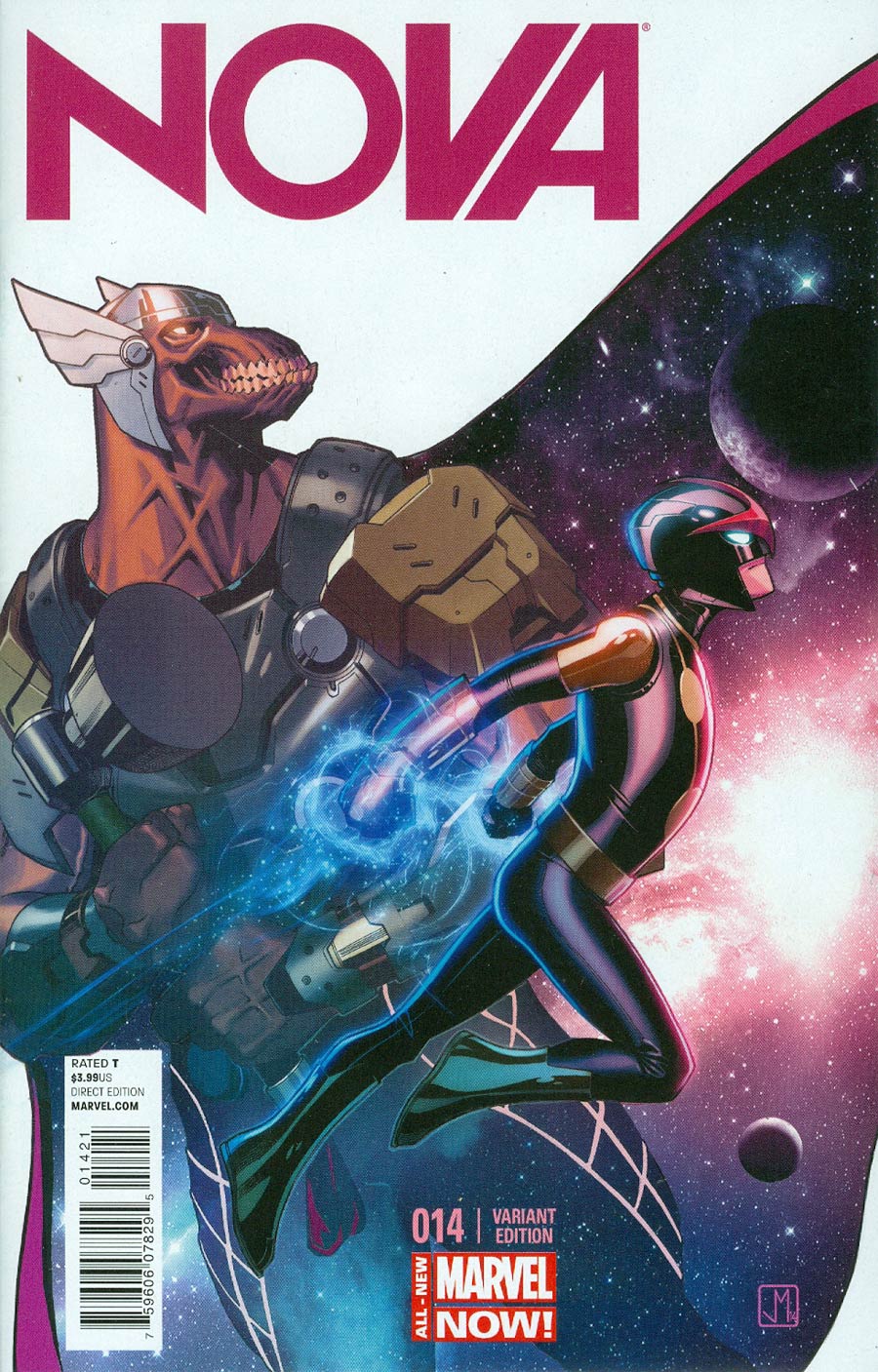 Nova Vol 5 #14 Cover B Incentive Jorge Molina Variant Cover