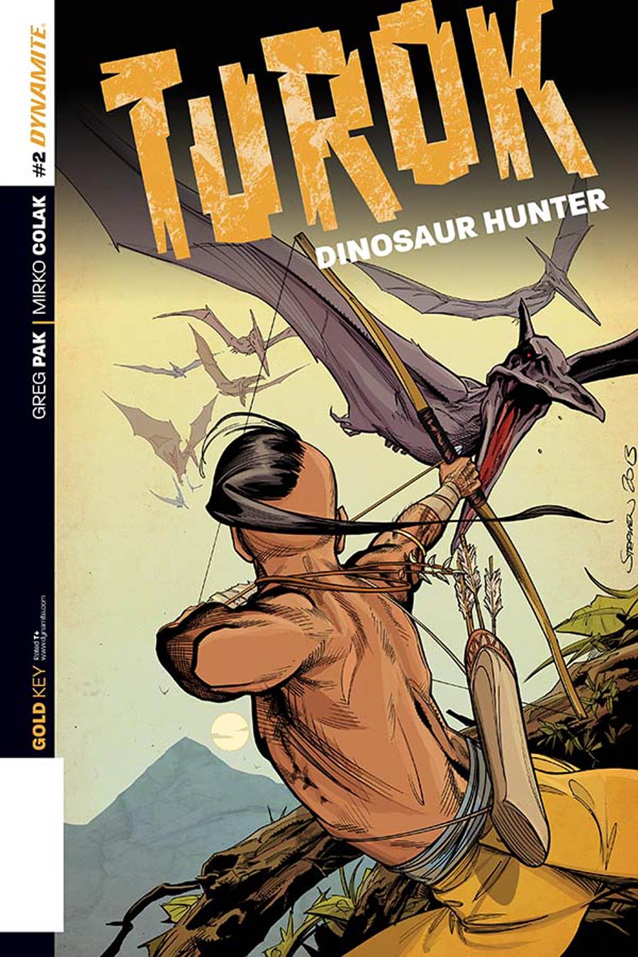 Turok Dinosaur Hunter Vol 2 #2 Cover C Incentive Stephen Mooney Variant Cover