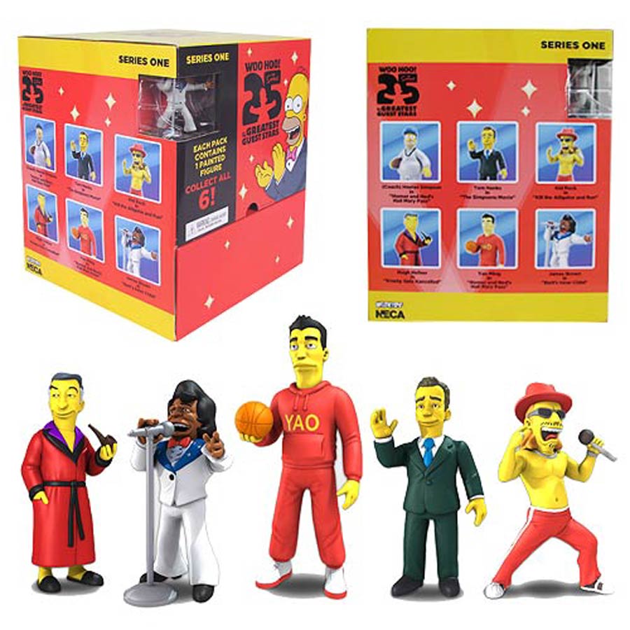 Simpsons 25th Anniversary 2-Inch Mini Figures Series 1 Blind Mystery Box