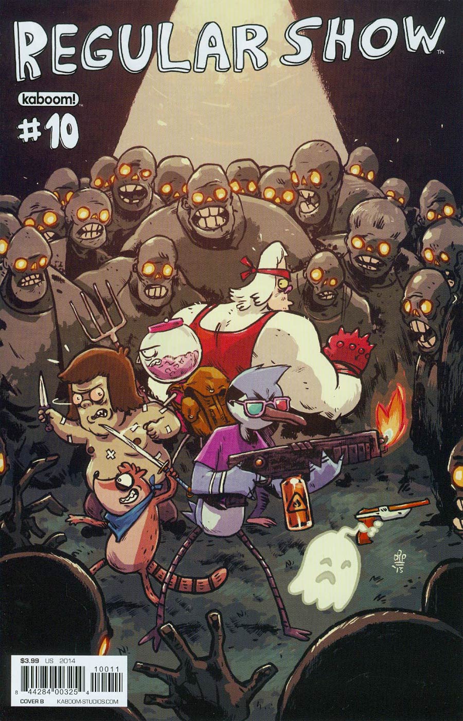 Regular Show #10 Cover B Regular Michael Dialynas Cover