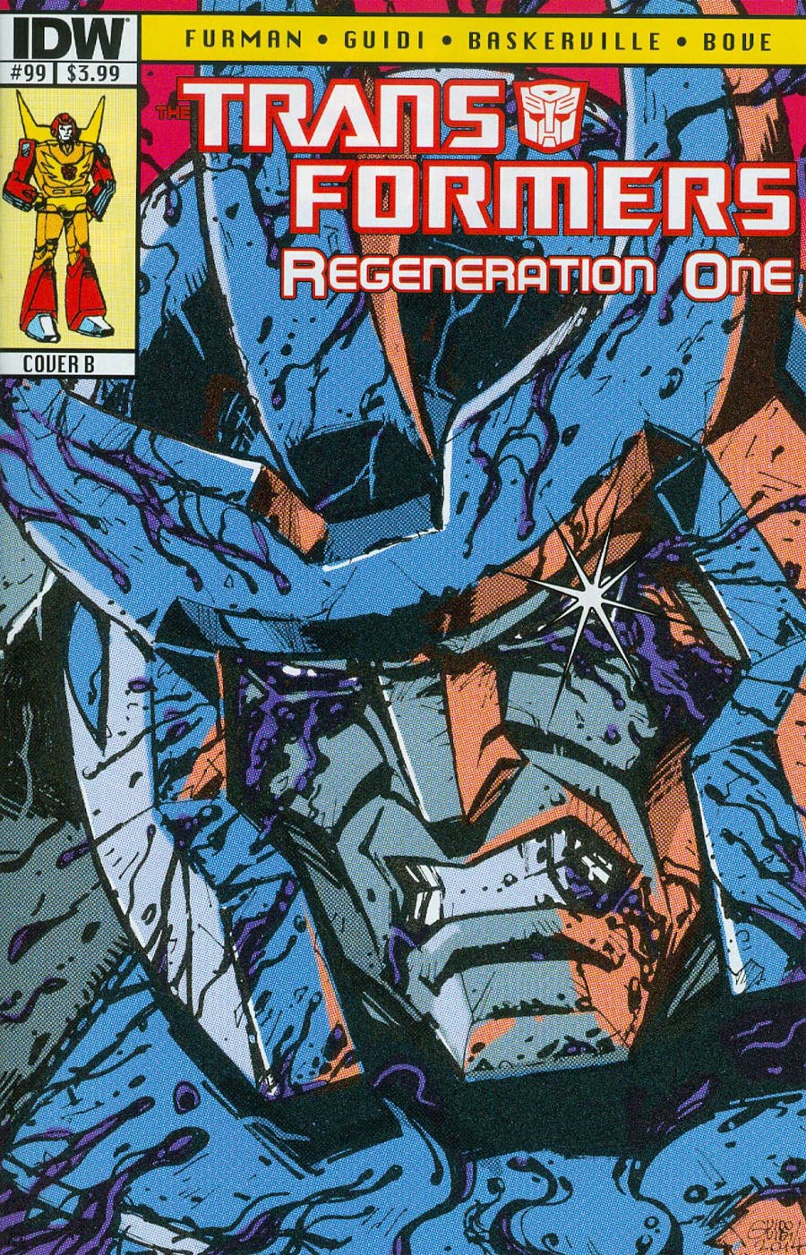 Transformers Regeneration One #99 Cover B Regular Guido Guidi Cover