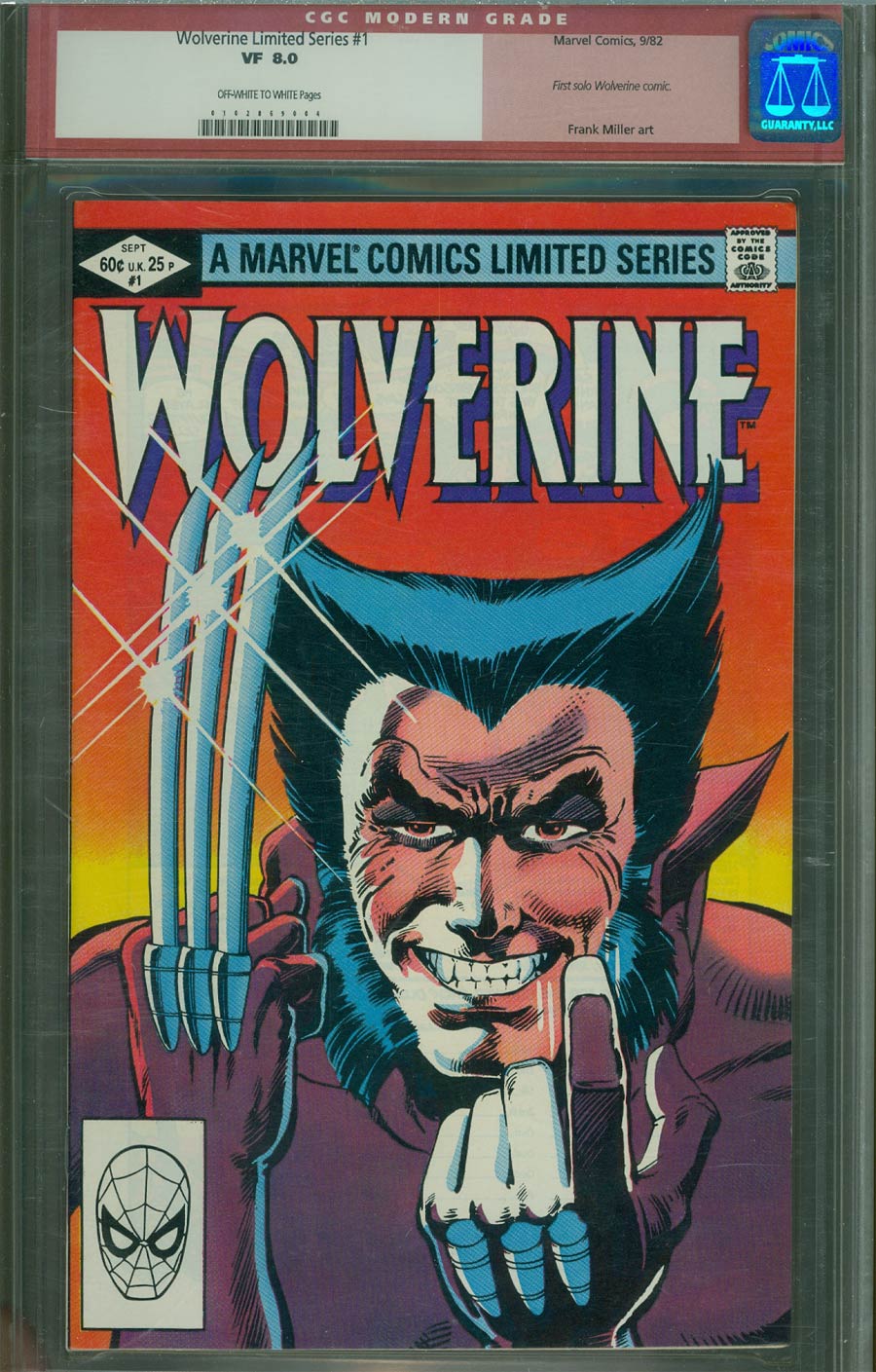 Wolverine #1 Cover D CGC 8.0