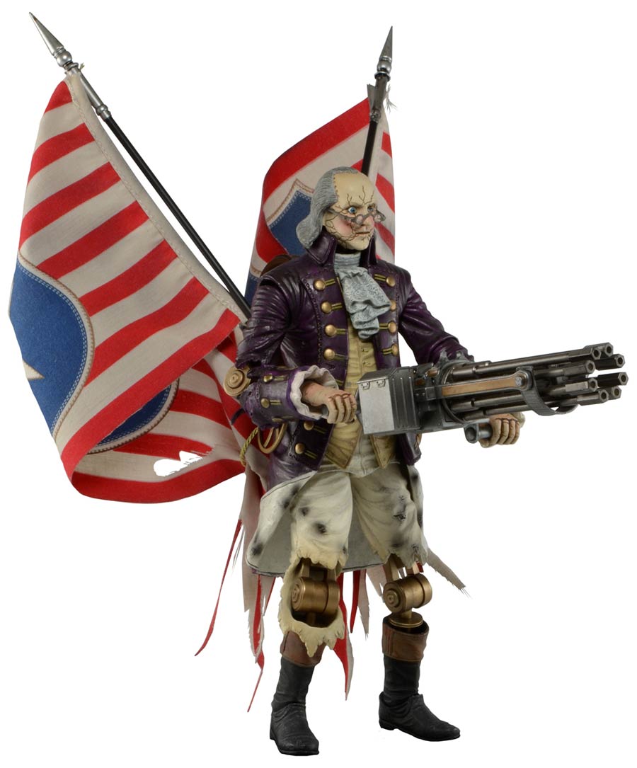 Bioshock Infinite Benjamin Franklin Patriot 9-Inch Action Figure