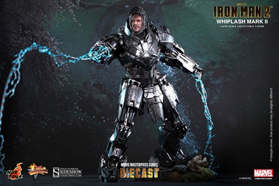 Iron Man 2 Whiplash Mark II Diecast 12-Inch Action Figure