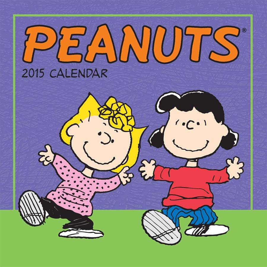 Peanuts 2015 7x7-inch Mini Wall Calendar