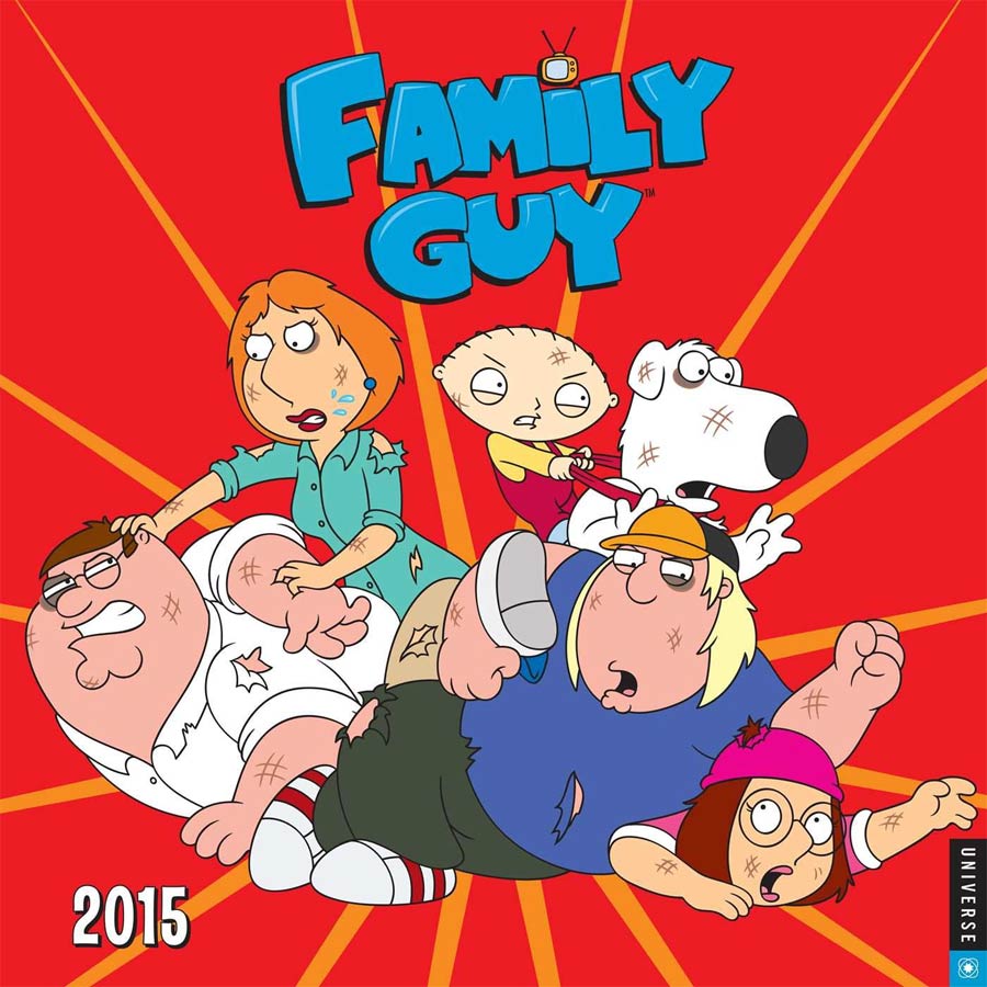 Family Guy 2015 12x12-inch Wall Calendar