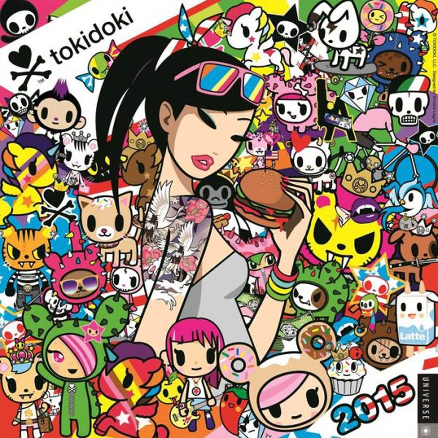 Tokidoki 2015 12x12-inch Wall Calendar