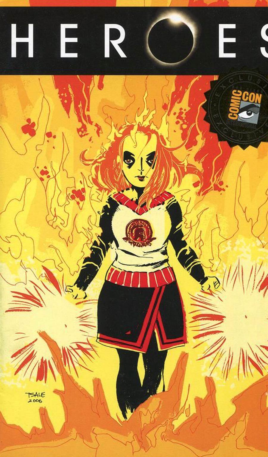 Heroes 9th Wonders #1 Cover B NBC Promo San Diego Comic Con Exclusive