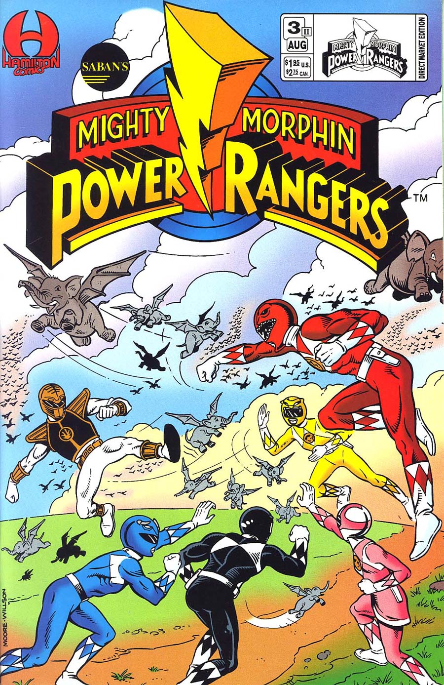 Mighty Morphin Power Rangers (Hamilton) Vol 2 #3