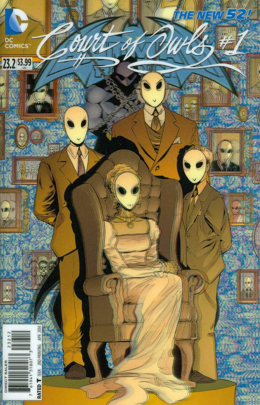 Batman And Robin Vol 2 #23.2 Court Of Owls Cover C 2nd Ptg 3D Motion Cover