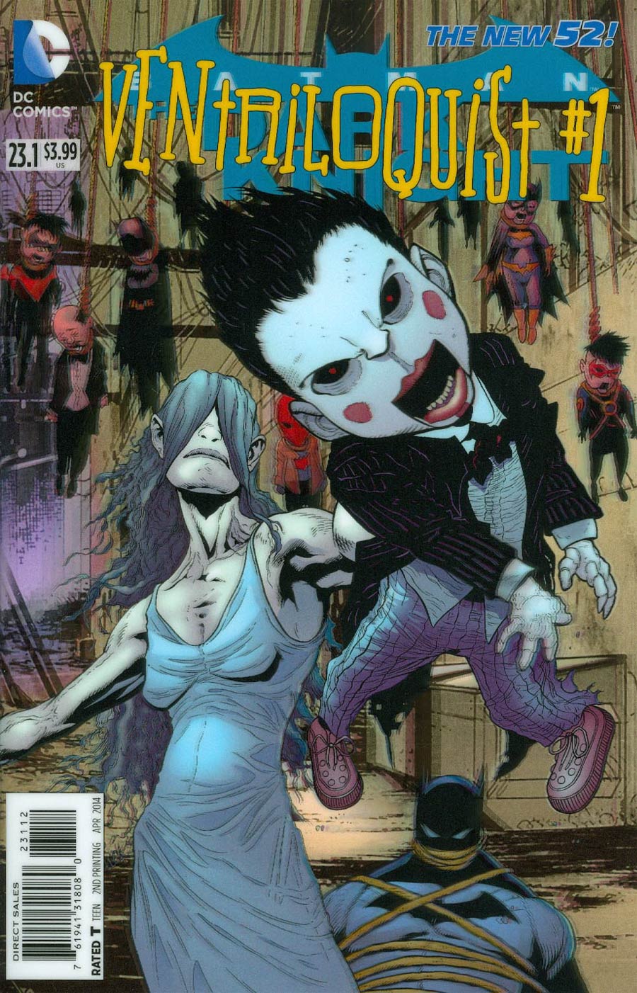 Batman The Dark Knight Vol 2 #23.1 Ventriloquist Cover C 2nd Ptg 3D Motion Cover
