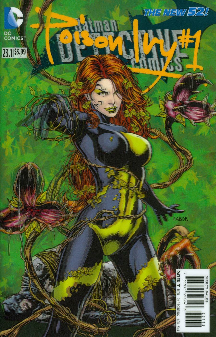 Detective Comics Vol 2 #23.1 Poison Ivy Cover C 2nd Ptg 3D Motion Cover