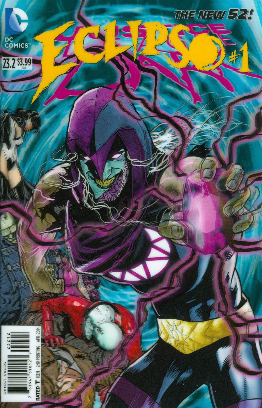 Justice League Dark #23.2 Eclipso Cover C 2nd Ptg 3D Motion Cover