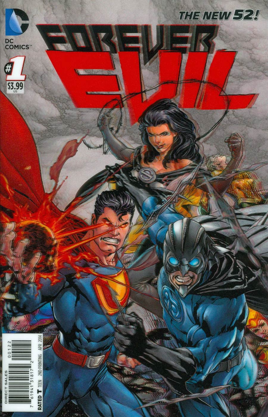 Forever Evil #1 Cover L Incentive 2nd Ptg 3D Motion Variant Cover