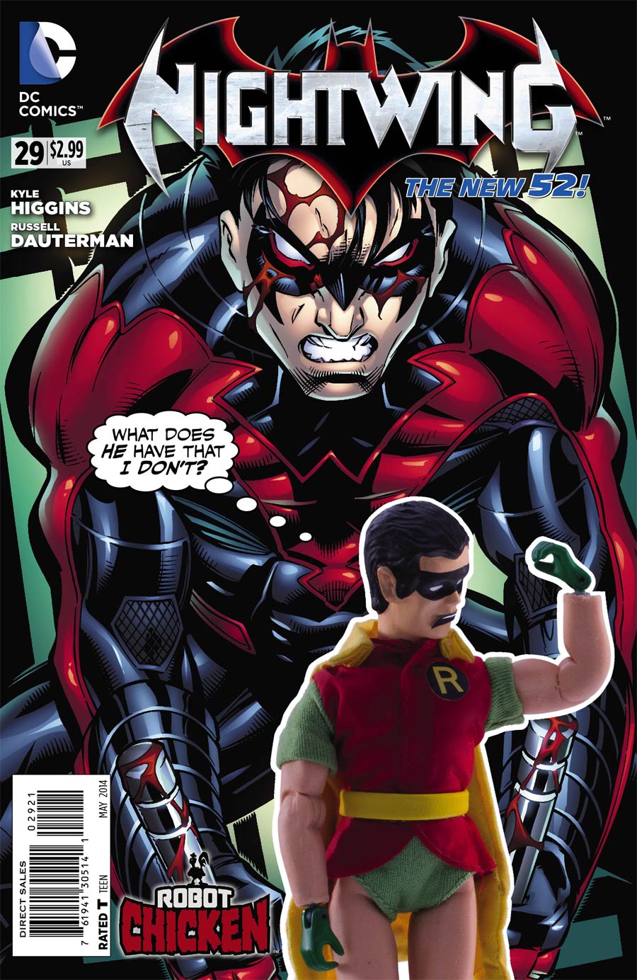 Nightwing Vol 3 #29 Cover B Incentive Robot Chicken Variant Cover