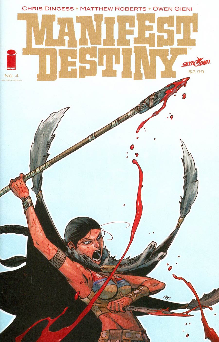 Manifest Destiny #4 Cover B 2nd Ptg