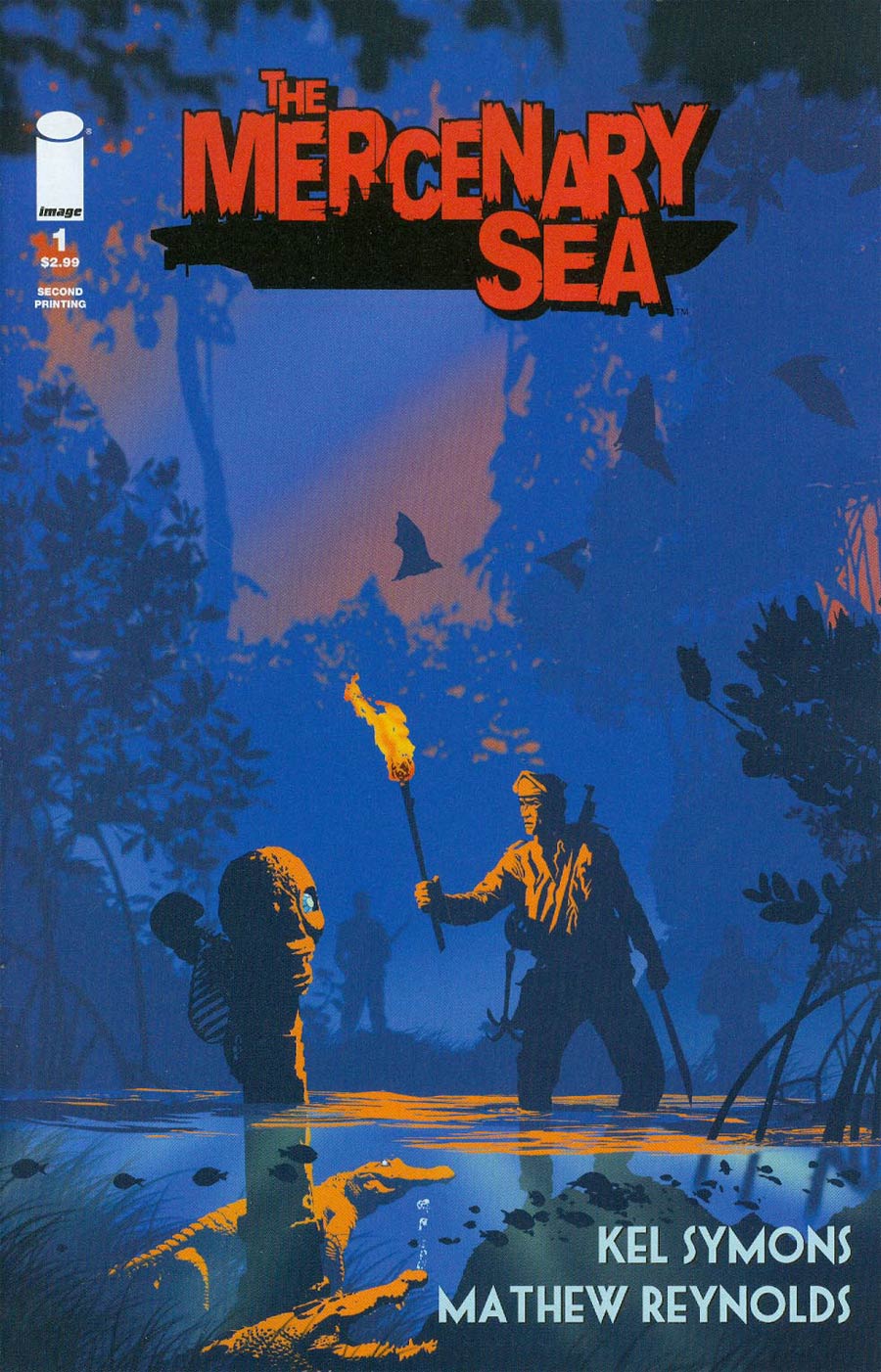 Mercenary Sea #1 Cover B 2nd Ptg