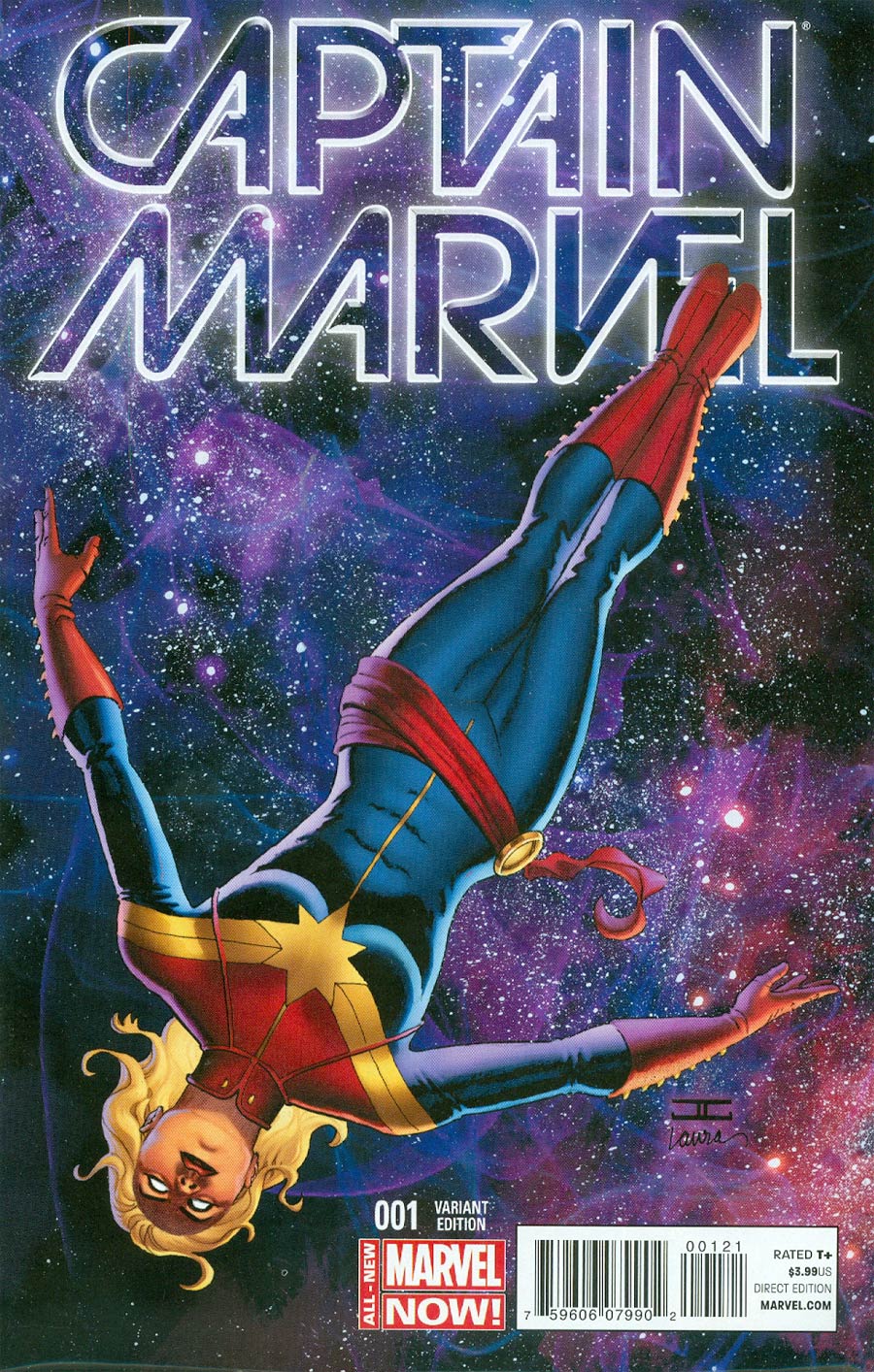 Captain Marvel Vol 7 #1 Cover E Incentive John Cassaday Variant Cover