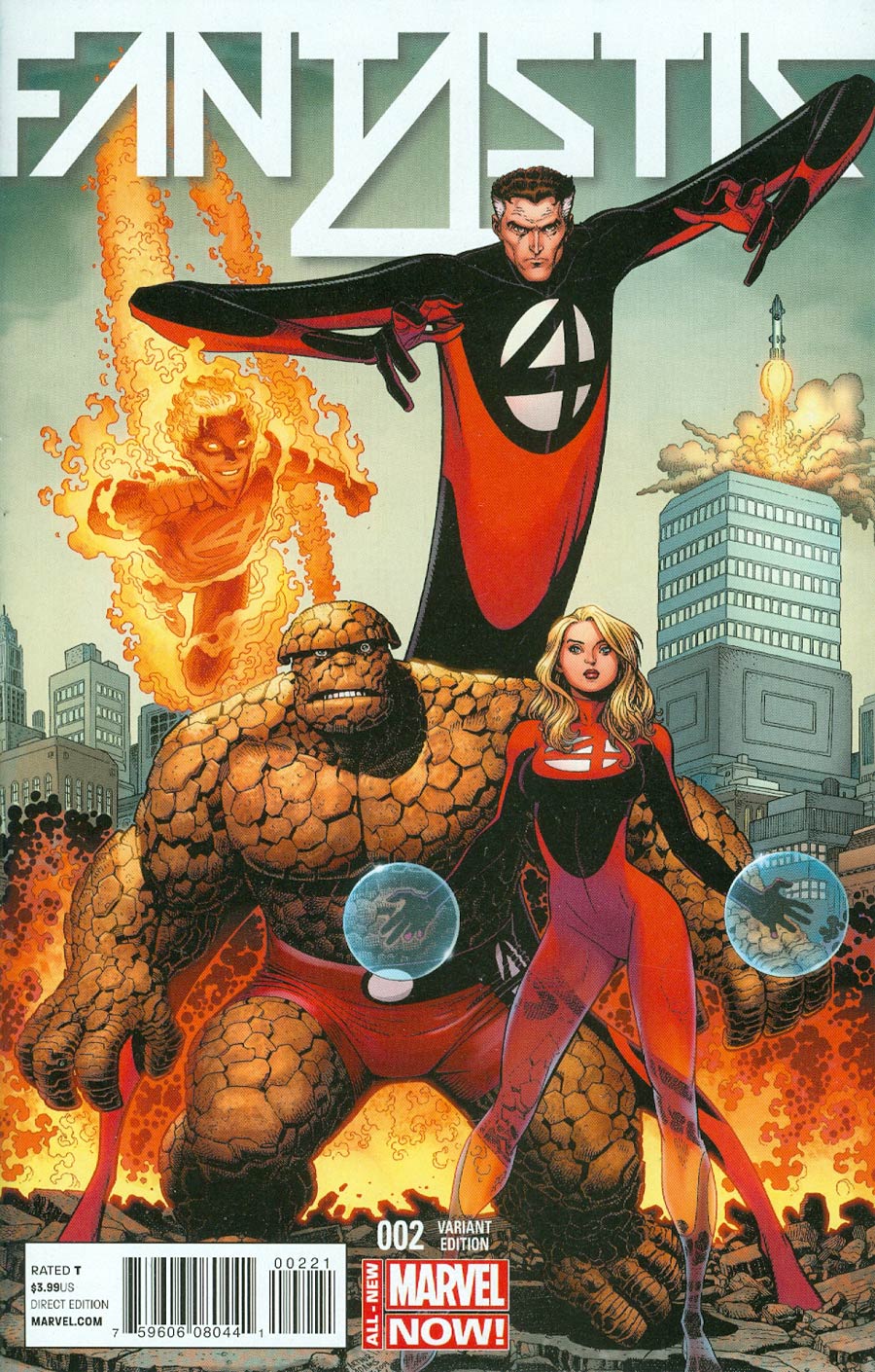 Fantastic Four Vol 5 #2 Cover B Incentive Arthur Adams Variant Cover