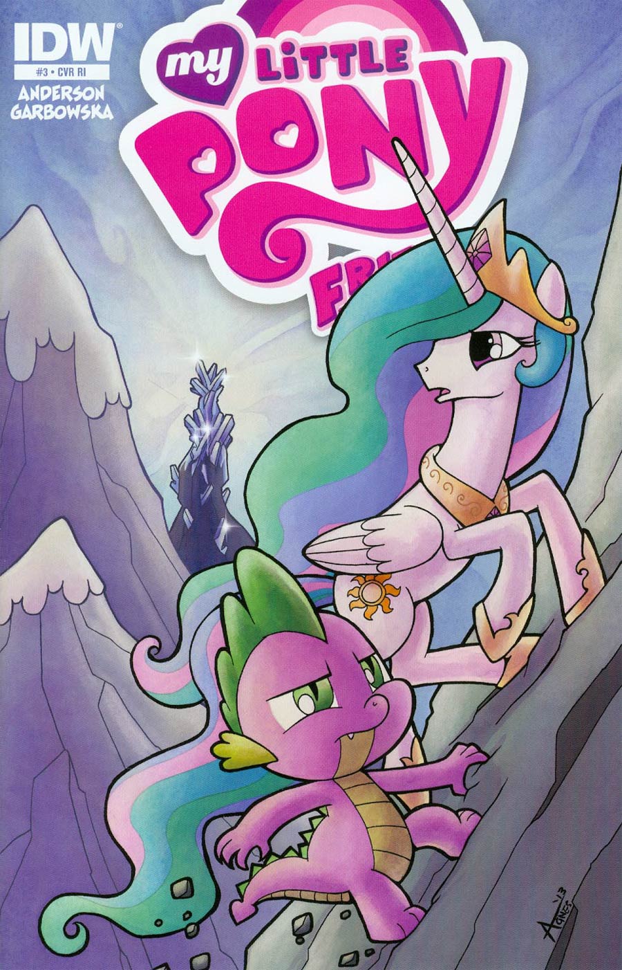 My Little Pony Friends Forever #3 Cover C Incentive Agnes Garbowska Variant Cover