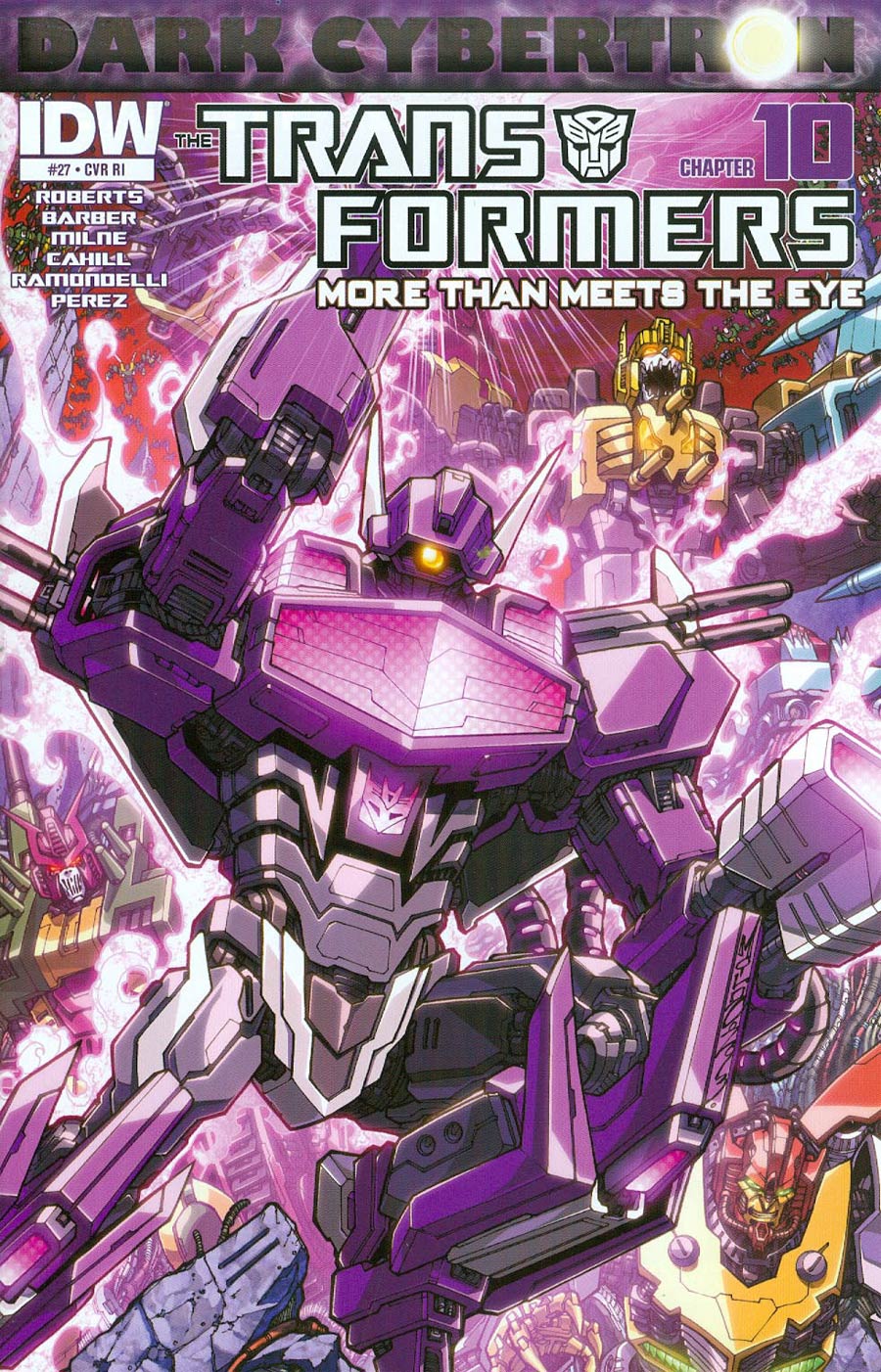Transformers More Than Meets The Eye #27 Cover C Incentive Alex Milne Variant Cover (Dark Cybertron Part 10)