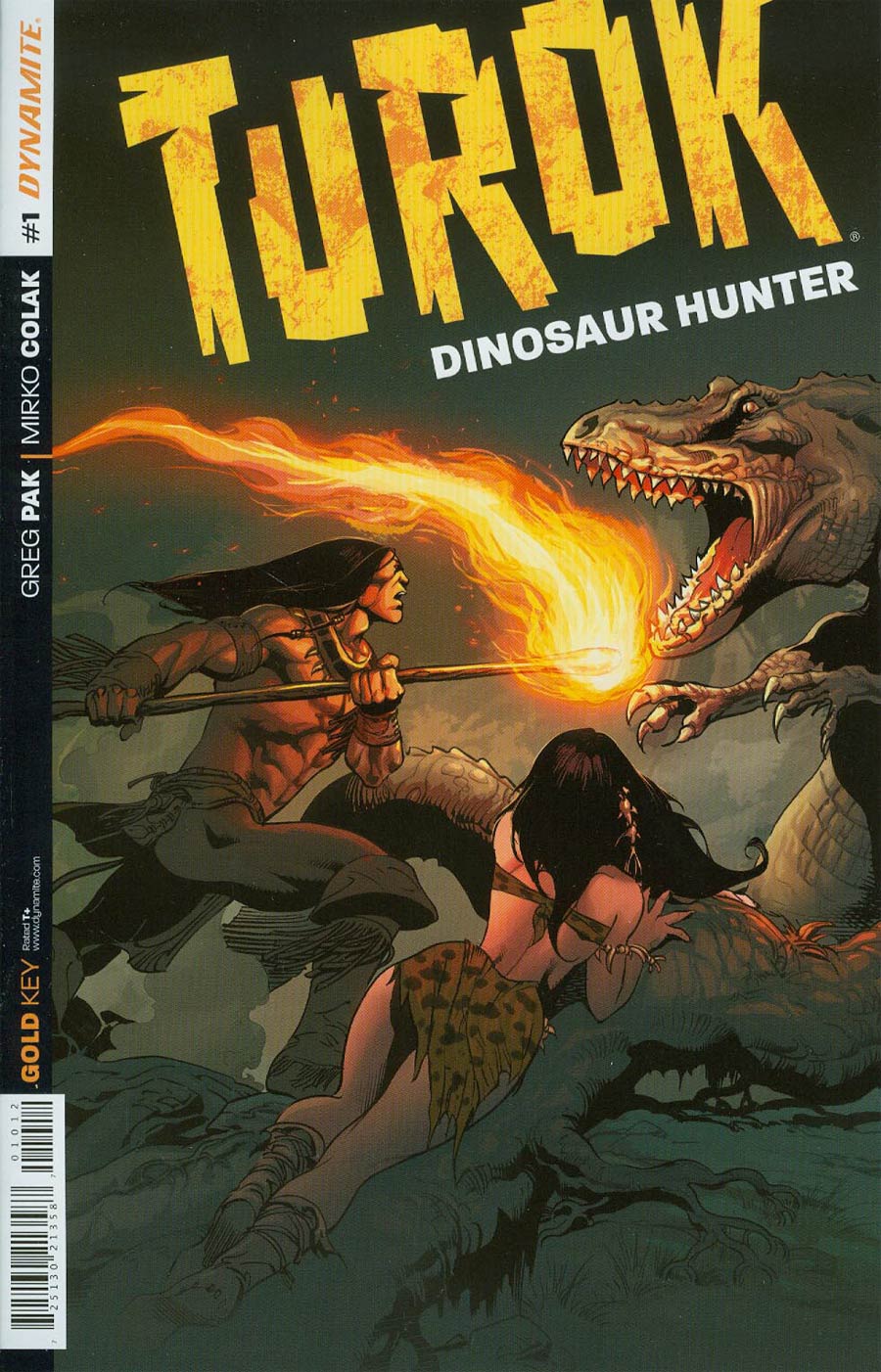 Turok Dinosaur Hunter Vol 2 #1 Cover V 2nd Ptg