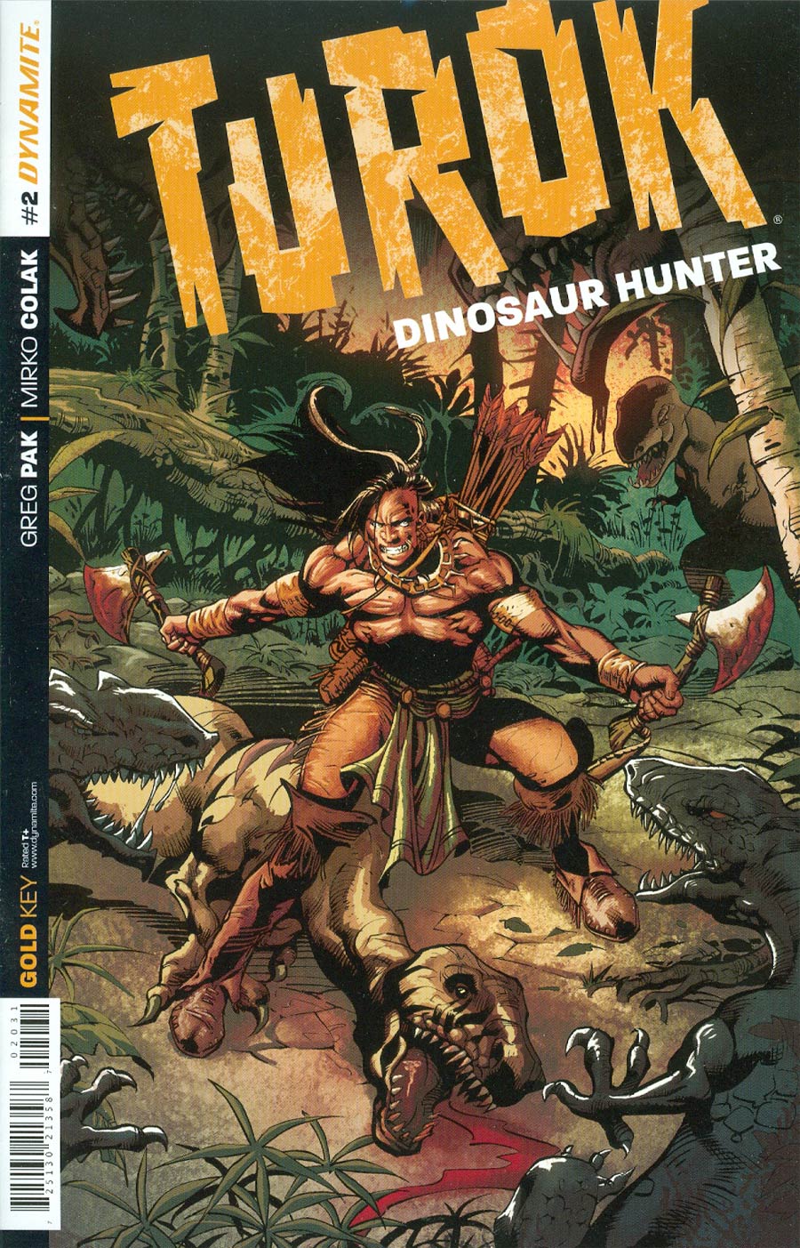 Turok Dinosaur Hunter Vol 2 #2 Cover D Incentive Roberto Castro Variant Cover