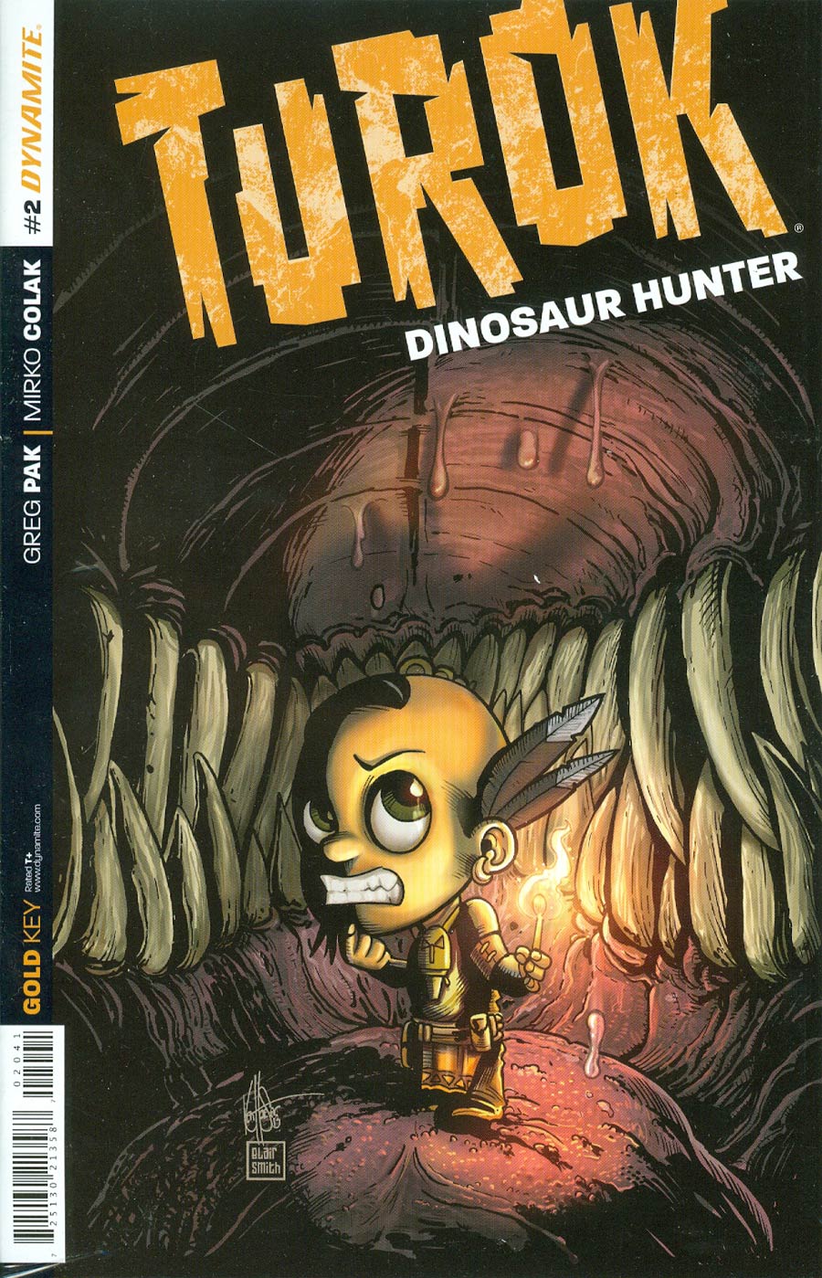 Turok Dinosaur Hunter Vol 2 #2 Cover E Incentive Ken Haeser Lil Turok Variant Cover