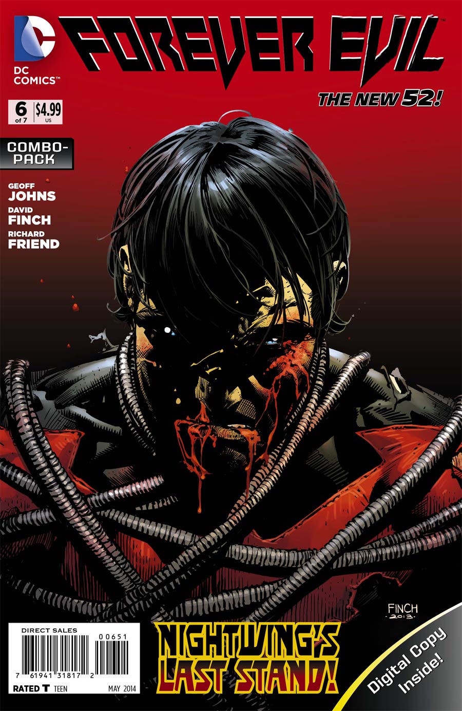 Forever Evil #6 Cover C Combo Pack Without Polybag