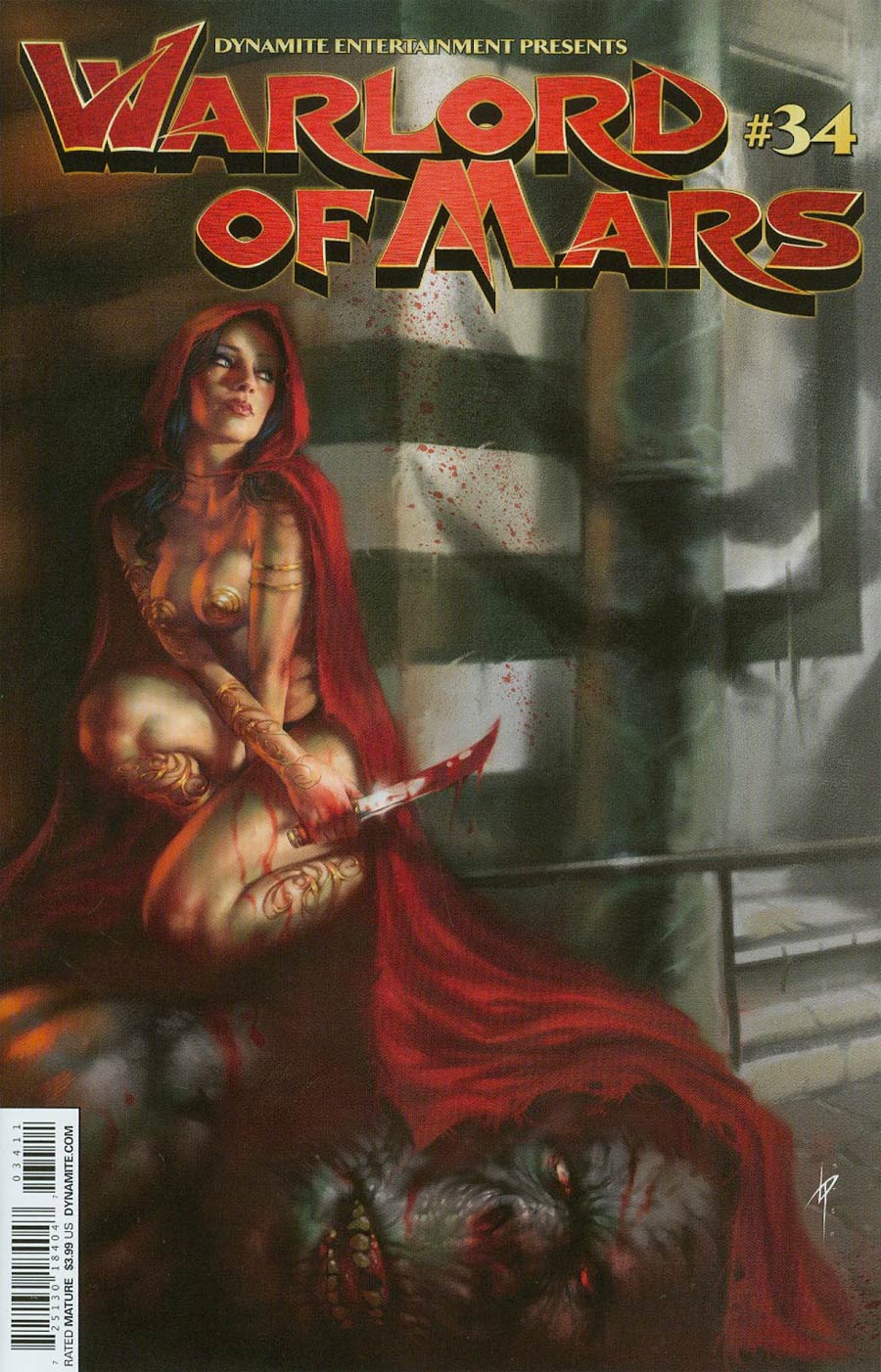 Warlord Of Mars #34 Cover B Regular Lucio Parrillo Cover