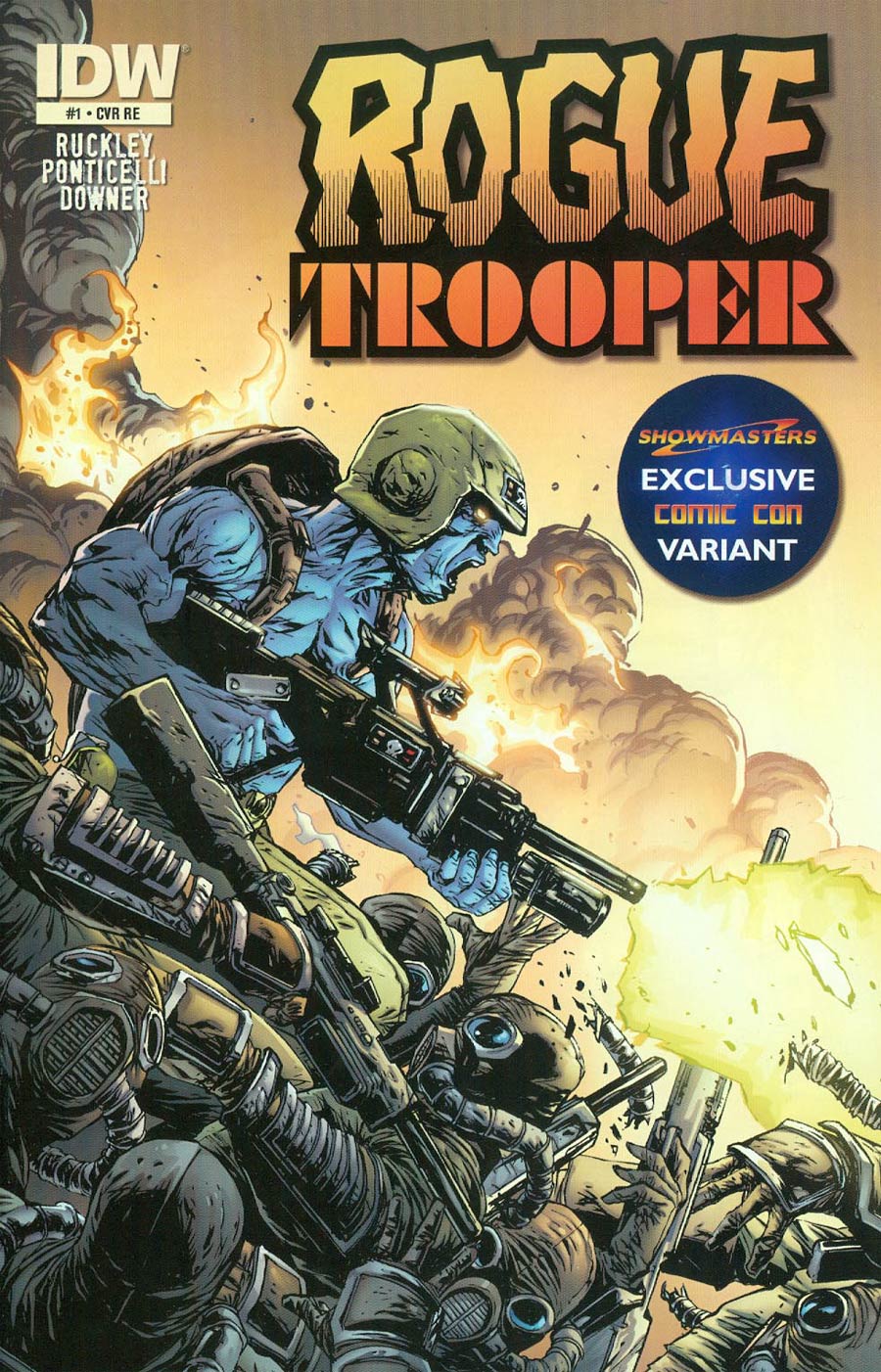 Rogue Trooper Vol 2 #1 Cover D Showmasters Exclusive Comicon Variant Cover