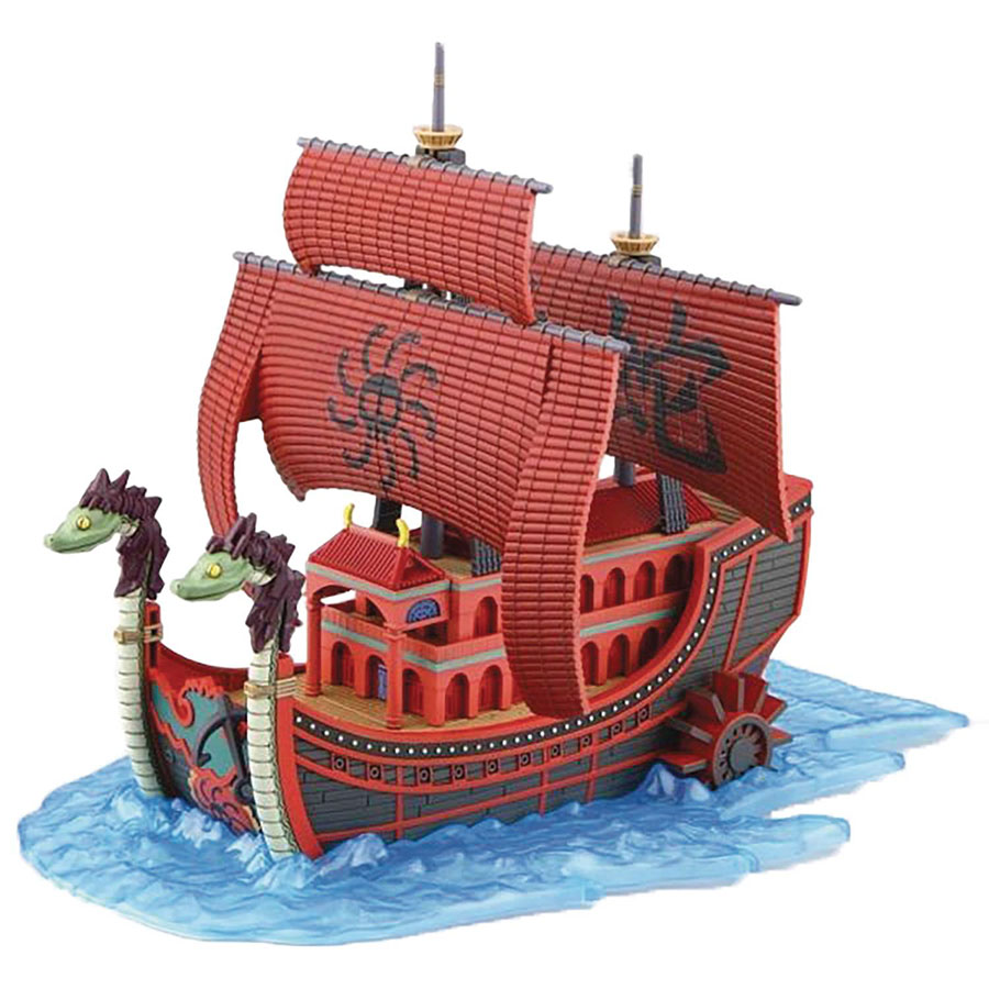 One Piece Grand Ship Collection Kit #06 Nine Snake Pirate Ship
