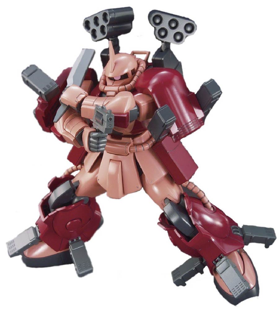 Gundam Build Fighters High Grade 1/144 Kit #002 Zaku Amazing