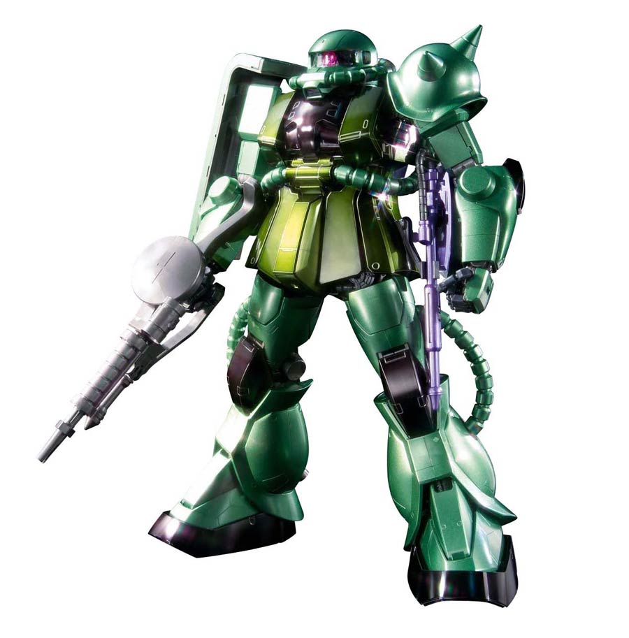 Gundam Perfect Grade 1/60 Kit MS06F Zaku II (Green) 30th Anniversary