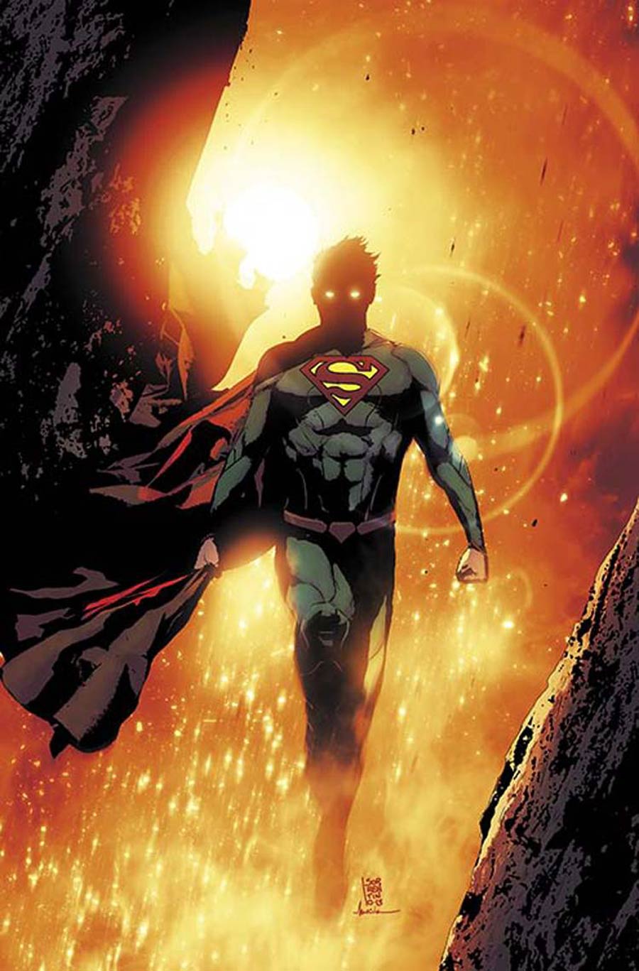 Superman Unchained #6 Cover C Variant 75th Anniversary DC New 52 Cover By Andrea Sorrentino