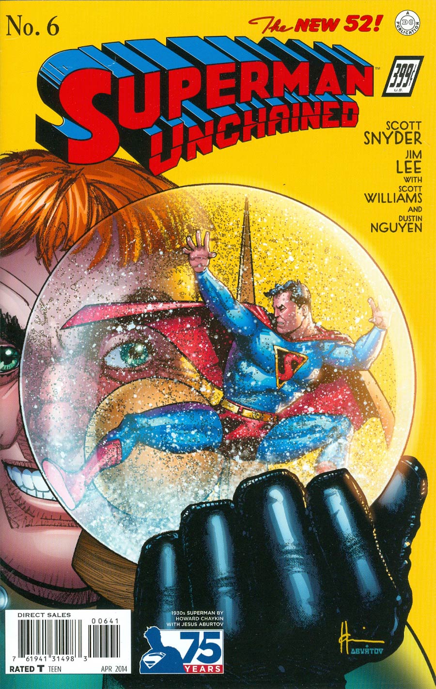 Superman Unchained #6 Cover F Incentive 75th Anniversary 1930s Variant Cover By Howard Chaykin