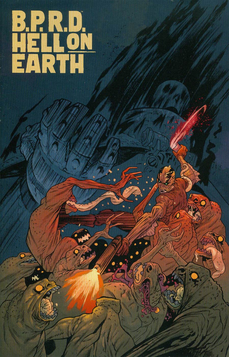 BPRD Hell On Earth #117 Cover B Incentive James Harren Variant Cover