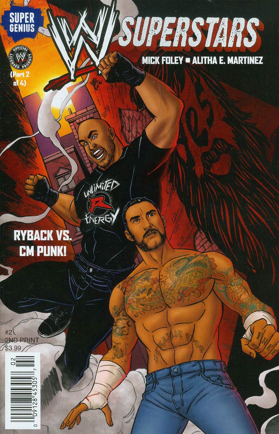 WWE Superstars #2 Cover B 2nd Ptg