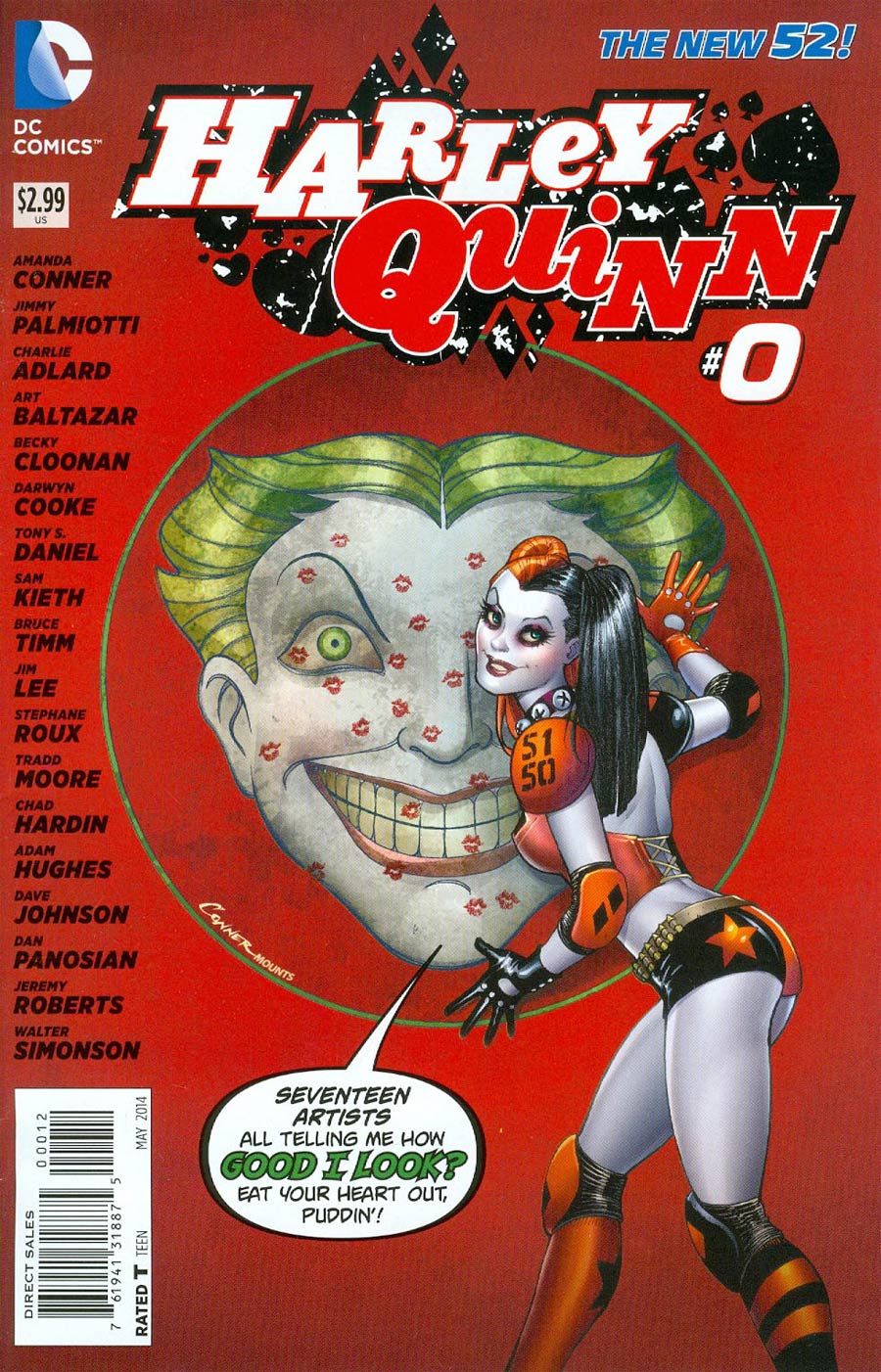 Harley Quinn Vol 2 #0 Cover D 2nd Ptg Variant Cover