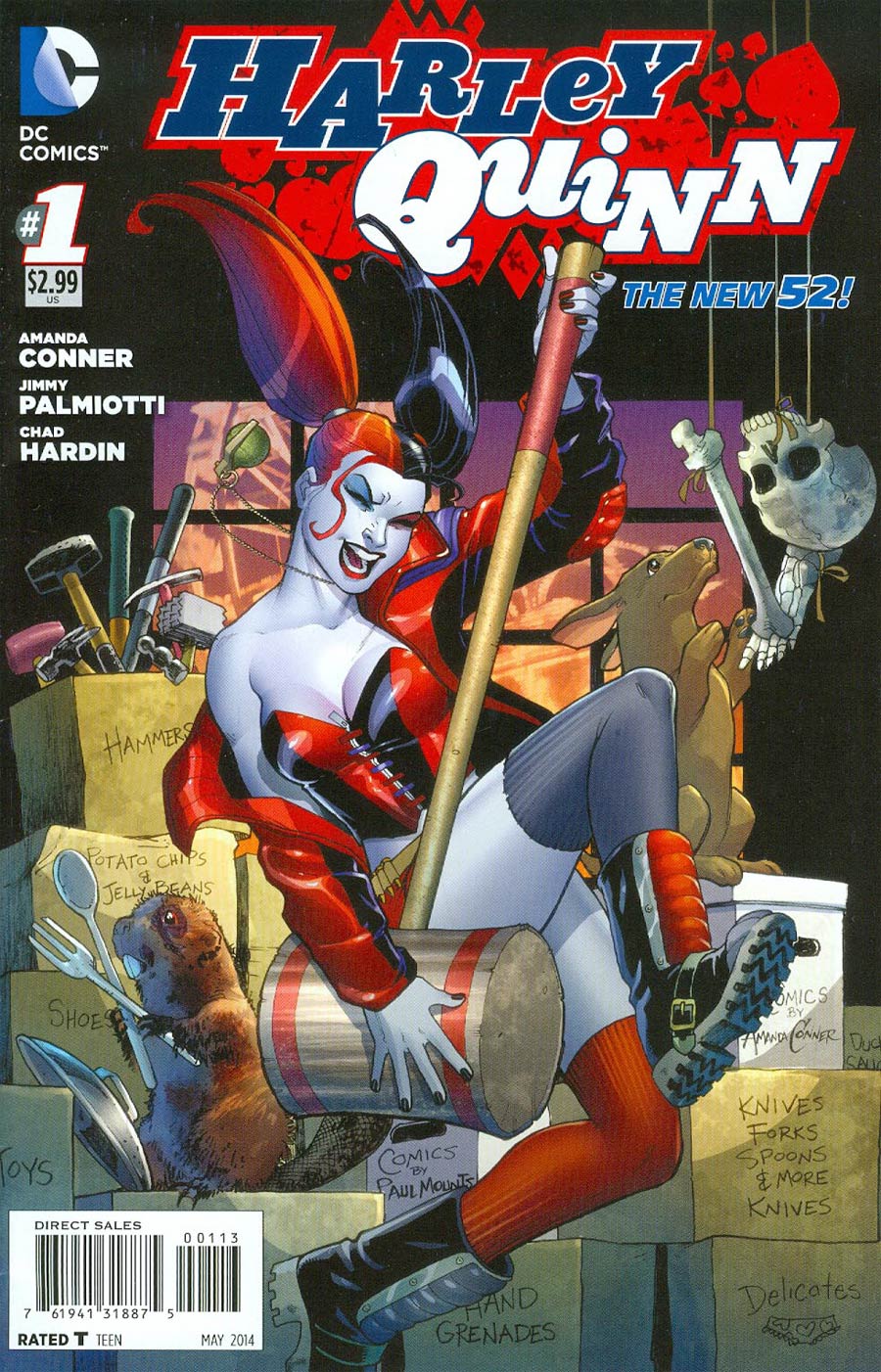 Harley Quinn Vol 2 #1 Cover D 3rd Ptg Variant Cover