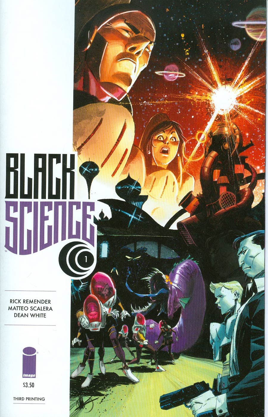 Black Science #1 Cover I 3rd Ptg
