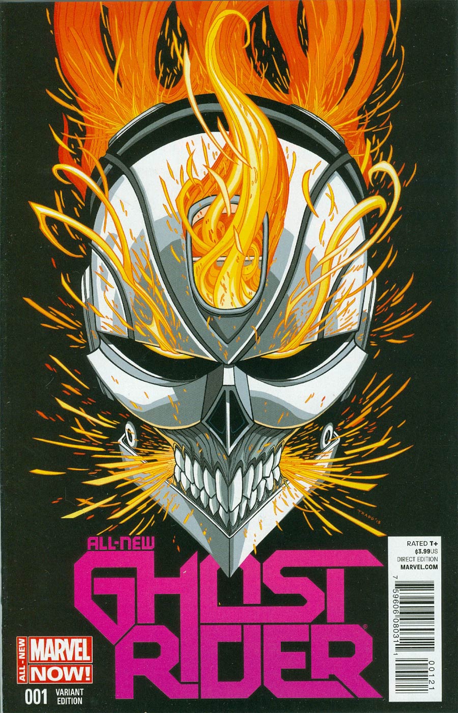 All-New Ghost Rider #1 Cover E Incentive Tradd Moore Variant Cover