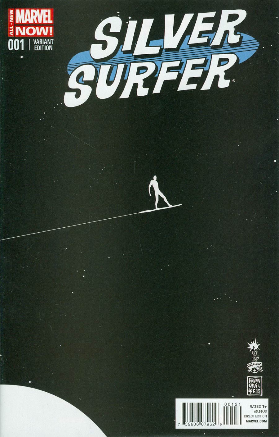 Silver Surfer Vol 6 #1 Cover D Incentive Francesco Francavilla Variant Cover