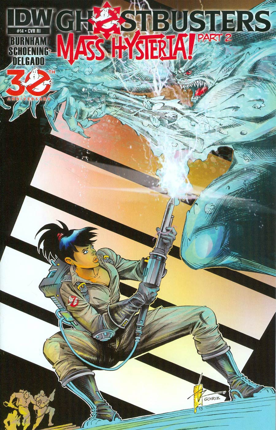 New Ghostbusters #14 Cover C Incentive Roberto Goiriz Variant Cover
