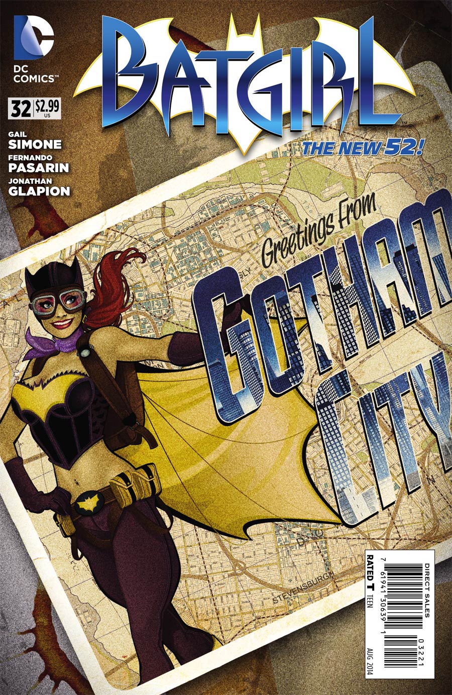 Batgirl Vol 4 #32 Cover B Variant DC Bombshells Cover